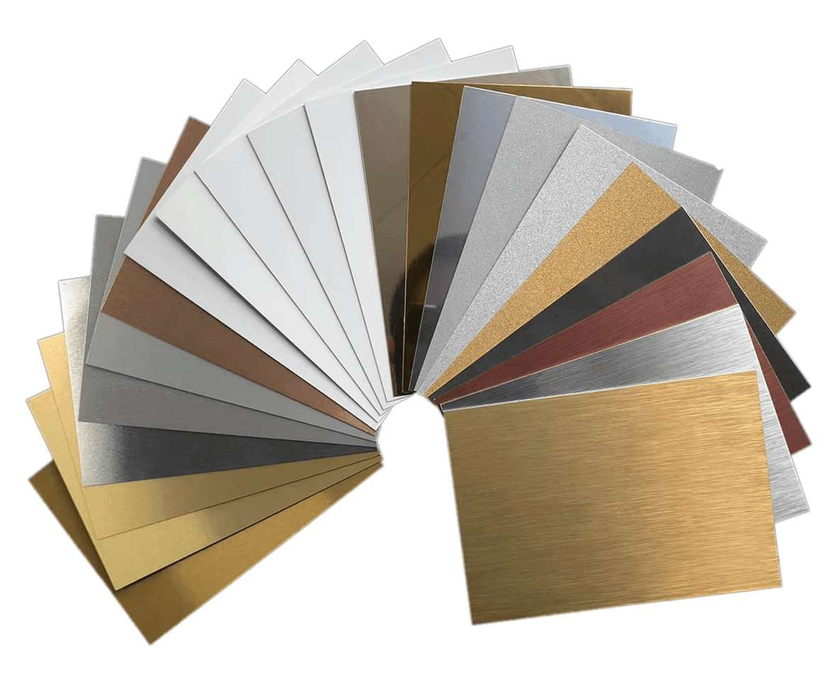Aluminium sublimation sheets in every finish