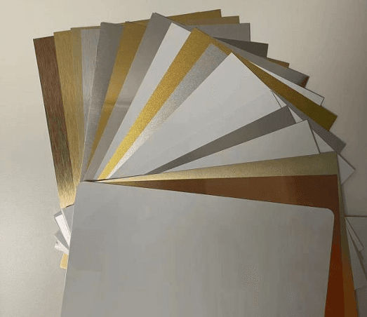 Brushed Aluminium Laser Engraving Sheet — Brushed finish